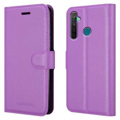Realme 5 PRO / Realme Q Deksel Etui Case (lilla)