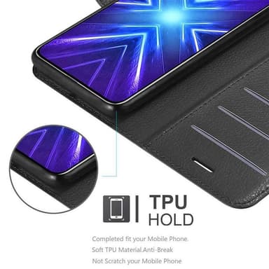 Honor 9X Deksel Etui Case (svart)