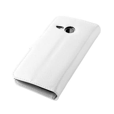HTC ONE M8 MINI Deksel Etui Case (hvit)