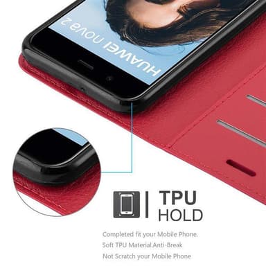 Huawei NOVA 2 Deksel Etui Case (rød)