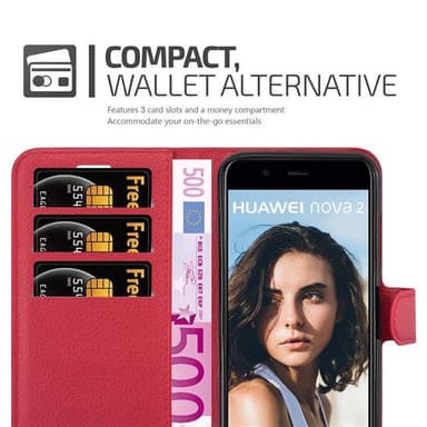 Huawei NOVA 2 Deksel Etui Case (rød)