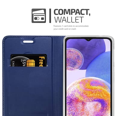 Samsung Galaxy A23 4G lommebokdeksel etui (blå)