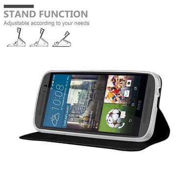 HTC ONE M9 lommebokdeksel etui (svart)