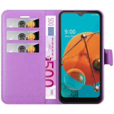 LG KQ51 Deksel Etui Case (lilla)