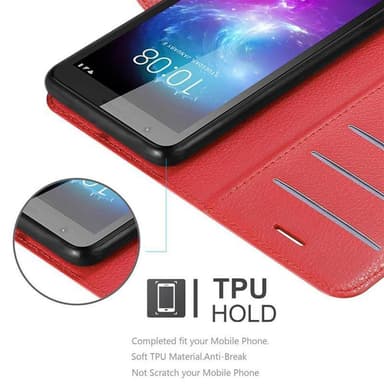 ZTE Blade A3 2019 Deksel Etui Case (rød)