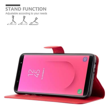 Samsung Galaxy J8 2018 Deksel Etui Case (rød)