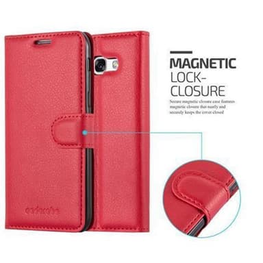 Samsung Galaxy A3 2017 Deksel Etui Case (rød)