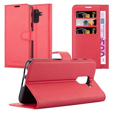 Samsung Galaxy J8 2018 Deksel Etui Case (rød)