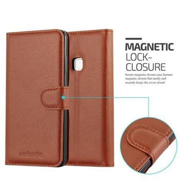 Huawei P10 LITE Deksel Etui Case (brun)