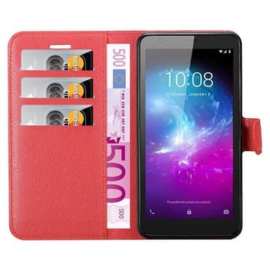 ZTE Blade A3 2019 Deksel Etui Case (rød)