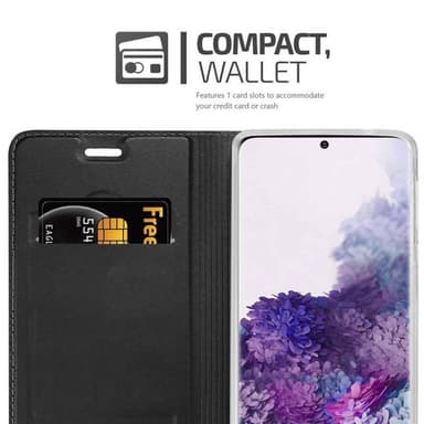 Samsung Galaxy S20 lommebokdeksel etui (svart)