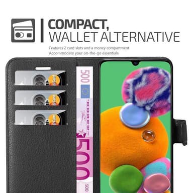 Samsung Galaxy A90 5G Deksel Etui Case (svart)