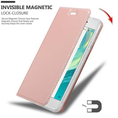 Sony Xperia X lommebokdeksel etui (rosa)