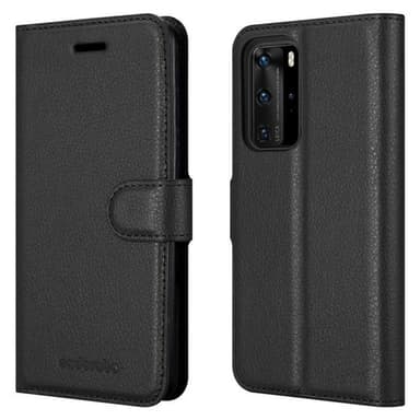 Huawei P40 Deksel Etui Case (svart)