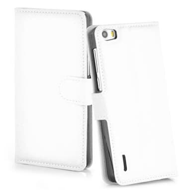 Honor 6 Deksel Etui Case (hvit)