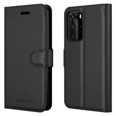Huawei P40 Deksel Etui Case (svart)