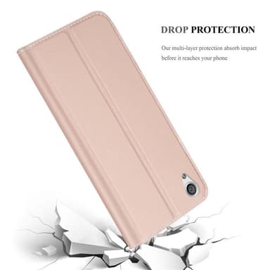 Sony Xperia X lommebokdeksel etui (rosa)