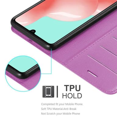 Samsung Galaxy A41 Deksel Etui Case (lilla)