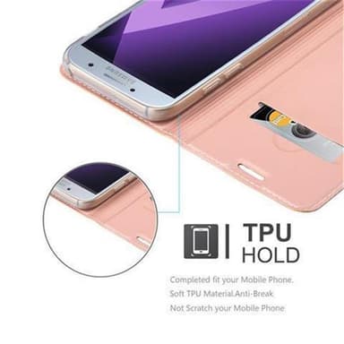 Samsung Galaxy A5 2017 lommebokdeksel etui (rosa)