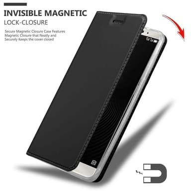 Huawei MATE 8 lommebokdeksel etui (svart)
