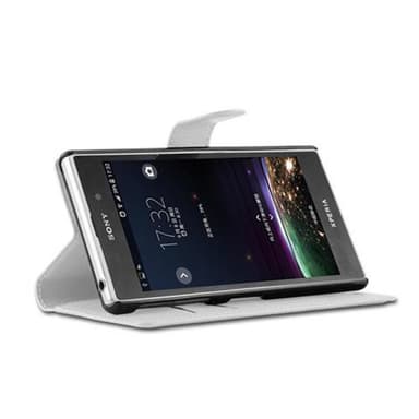 Sony Xperia Z1 Deksel Etui Case (hvit)