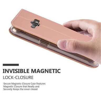 Samsung Galaxy J1 2016 lommebokdeksel etui (rosa)