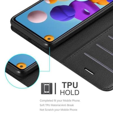 Samsung Galaxy A21 Deksel Etui Case (svart)