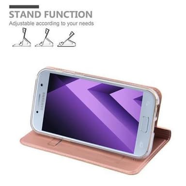 Samsung Galaxy A5 2017 lommebokdeksel etui (rosa)