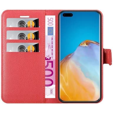 Huawei P40 PRO / P40 PRO+ Deksel Etui Case (rød)
