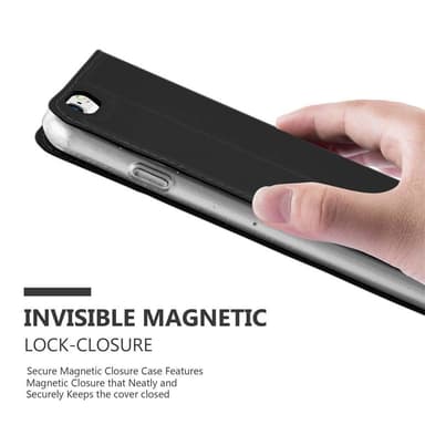 iPhone 6 / 6S lommebokdeksel etui (sølv)