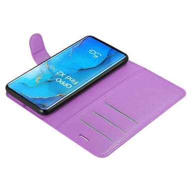 Oppo FIND X2 NEO Deksel Etui Case (lilla)