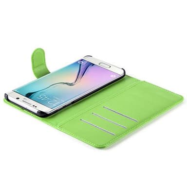 Samsung Galaxy S6 EDGE Deksel Etui Case (grønn)