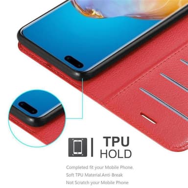 Huawei P40 PRO / P40 PRO+ Deksel Etui Case (rød)