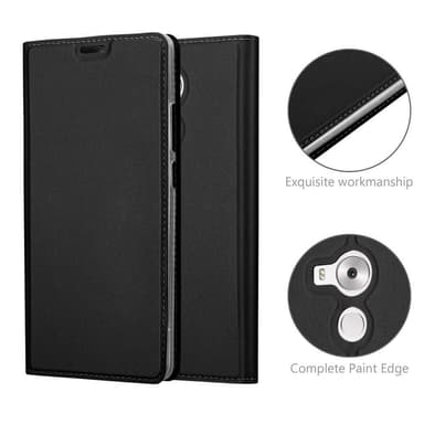 Huawei MATE 8 lommebokdeksel etui (svart)