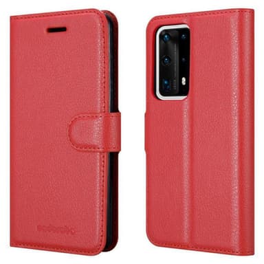 Huawei P40 PRO / P40 PRO+ Deksel Etui Case (rød)