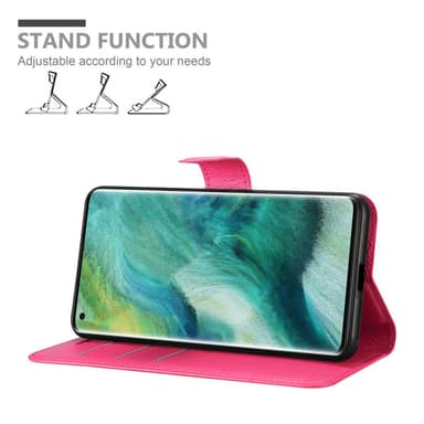 Oppo FIND X2 PRO Deksel Etui Case (rosa)