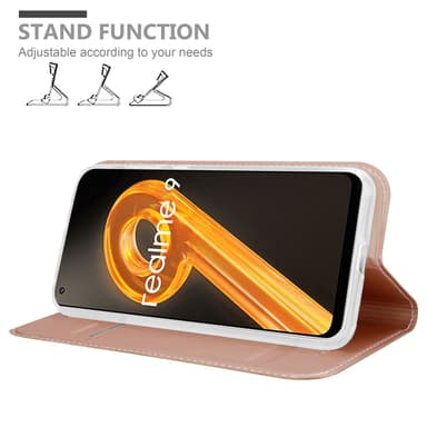 Realme 9 4G / 9 PRO+ lommebokdeksel etui (rosa)