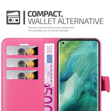 Oppo FIND X2 PRO Deksel Etui Case (rosa)