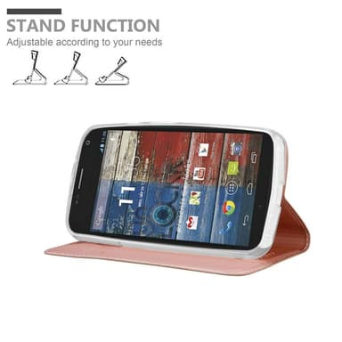 Motorola MOTO G2 lommebokdeksel etui (rosa)