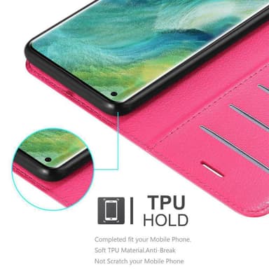 Oppo FIND X2 PRO Deksel Etui Case (rosa)