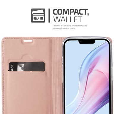 iPhone 13 PRO MAX lommebokdeksel etui (rosa)