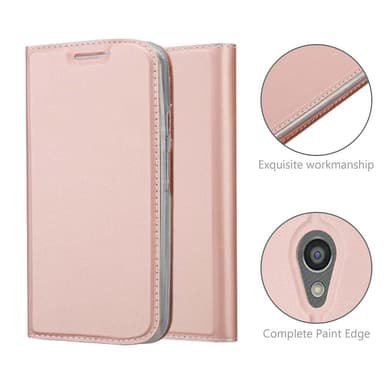 Motorola MOTO G2 lommebokdeksel etui (rosa)