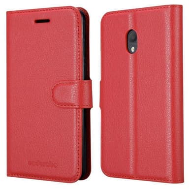 Alcatel 1C 2019 Deksel Etui Case (rød)