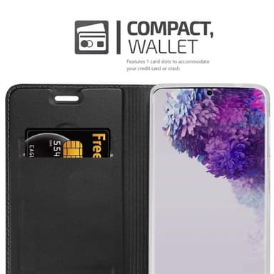 Samsung Galaxy S20 ULTRA lommebokdeksel etui (svart)