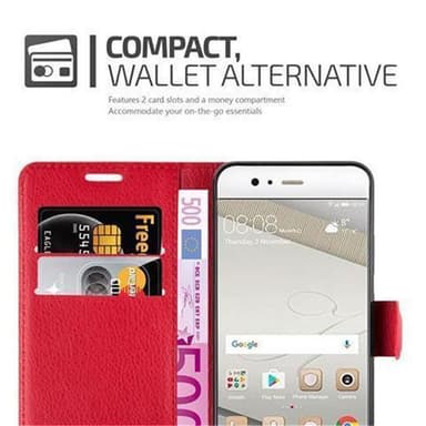 Huawei P10 Deksel Etui Case (rød)