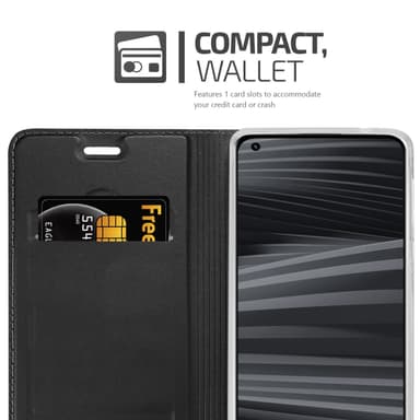 Realme GT 2 PRO lommebokdeksel etui (svart)