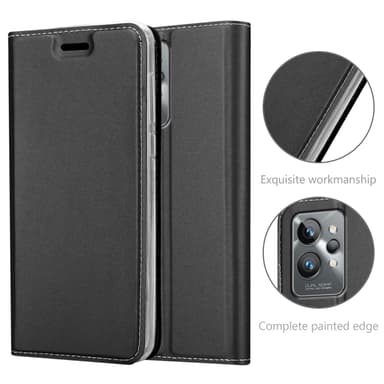 Realme GT 2 PRO lommebokdeksel etui (svart)
