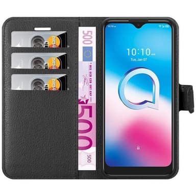 Alcatel 1S 2020 Deksel Etui Case (svart)