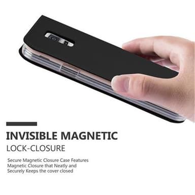 Samsung Galaxy S5 / S5 NEO lommebokdeksel etui (svart)