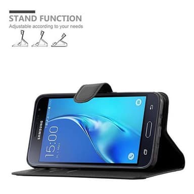 Samsung Galaxy J3 2016 Deksel Etui Case (svart)